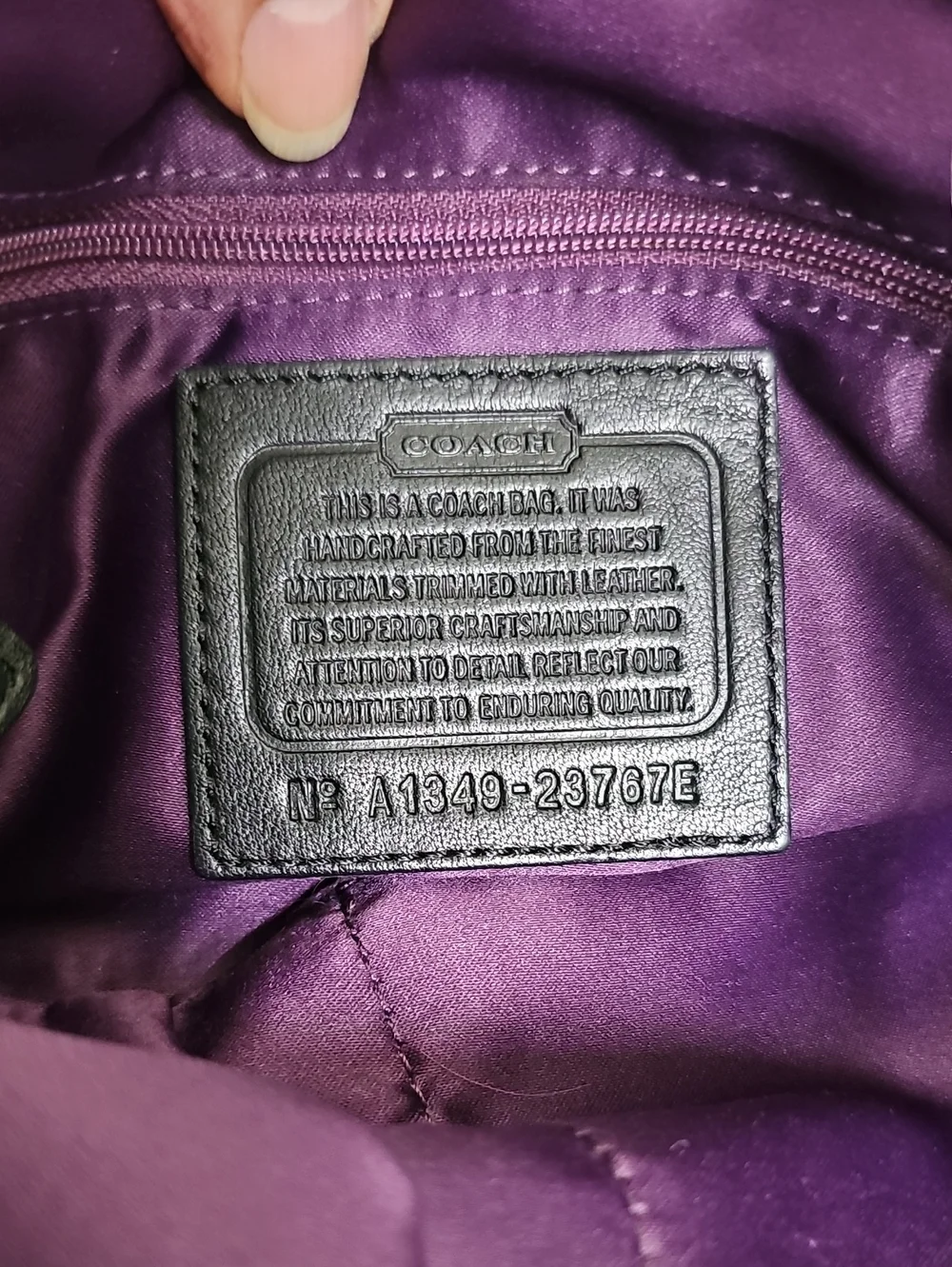 COACH 23767E GALLERY ZIP POCKET TOTE BFPM-07-090
